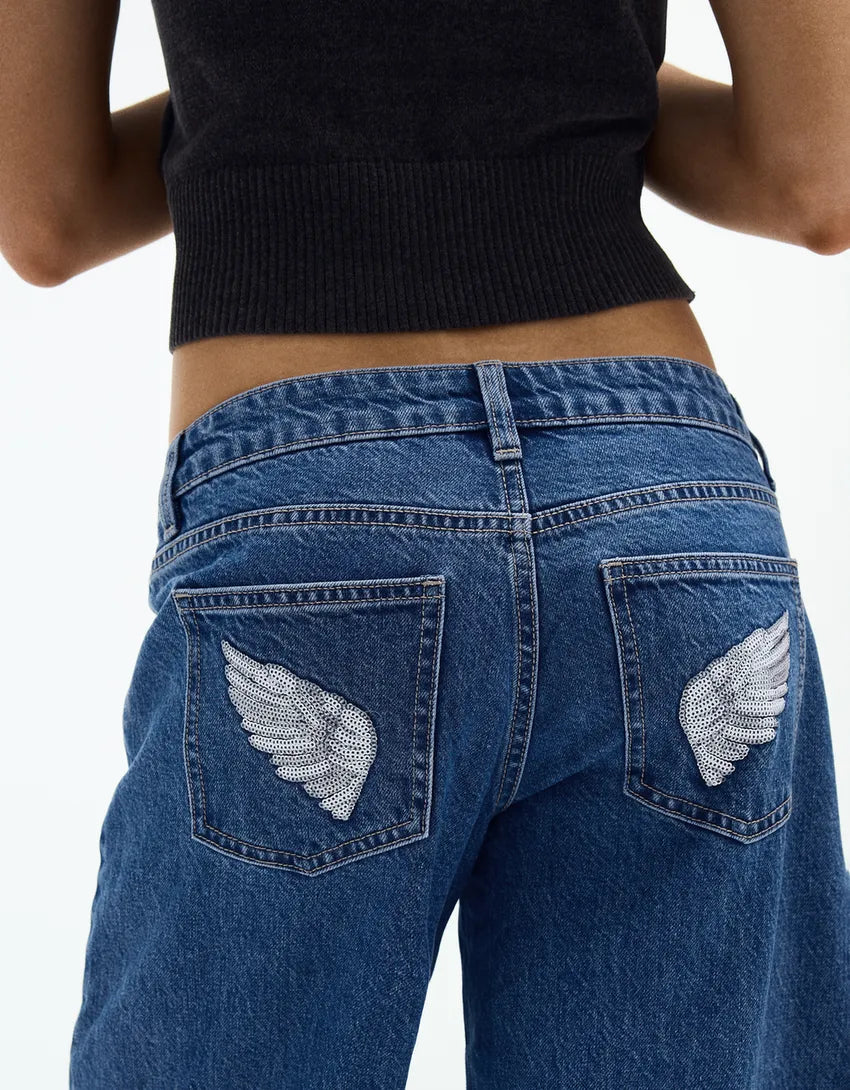 Jean straight angel