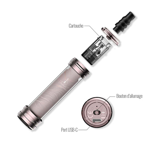 Hookɑh Air Mini Pink Lines